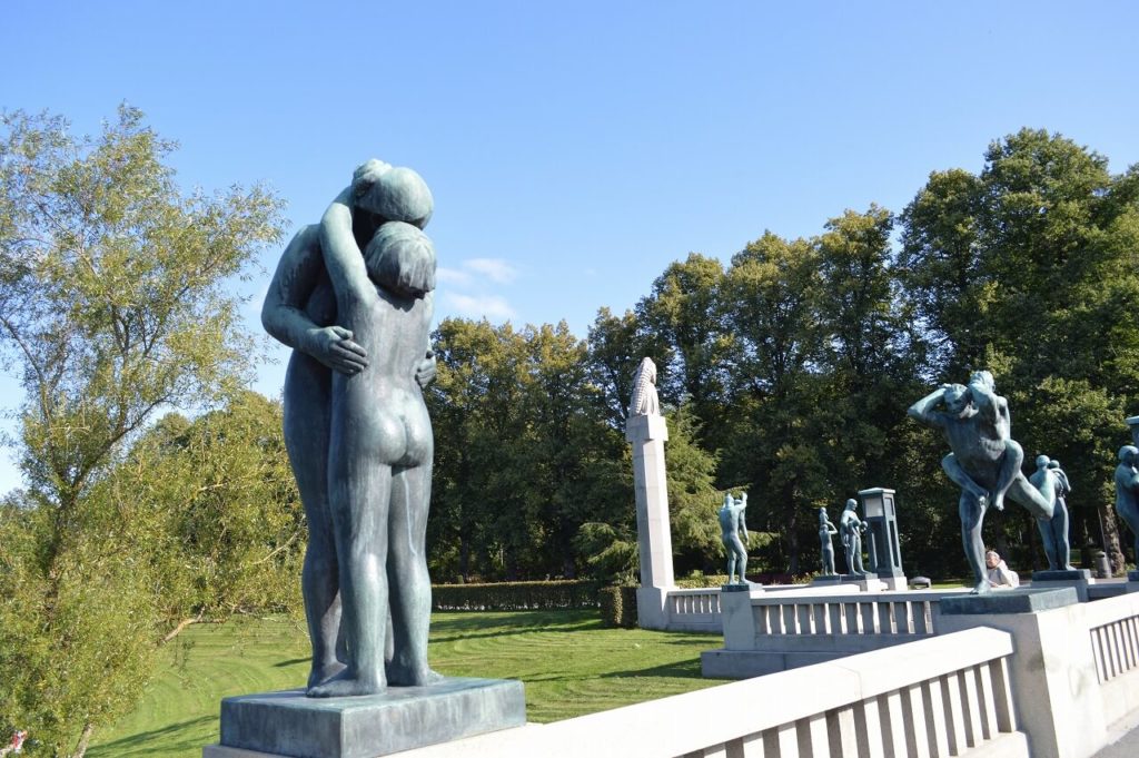 フログネル公園にあるヴィーゲランの銅像