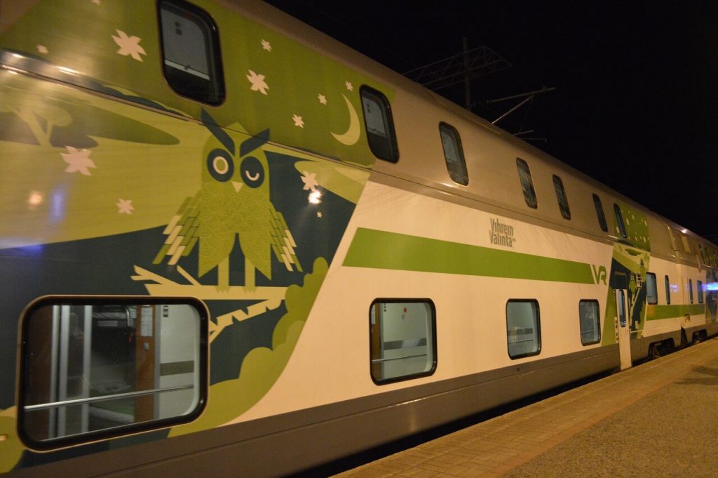 フィンランドのロヴァニエミ駅