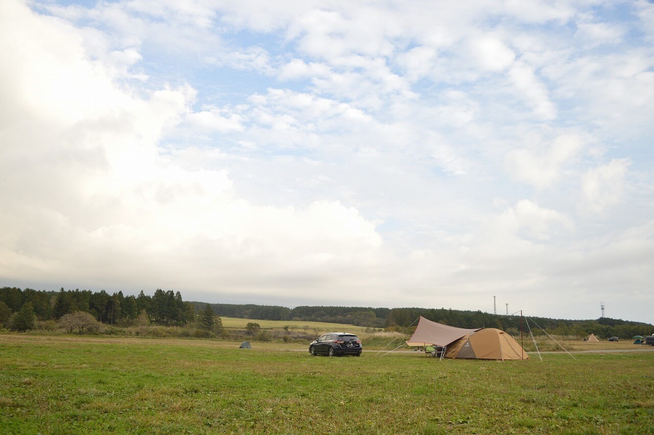 ふもとっぱらキャンプ場とテント