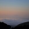 桜島と雲海